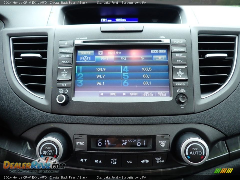 2014 Honda CR-V EX-L AWD Crystal Black Pearl / Black Photo #19