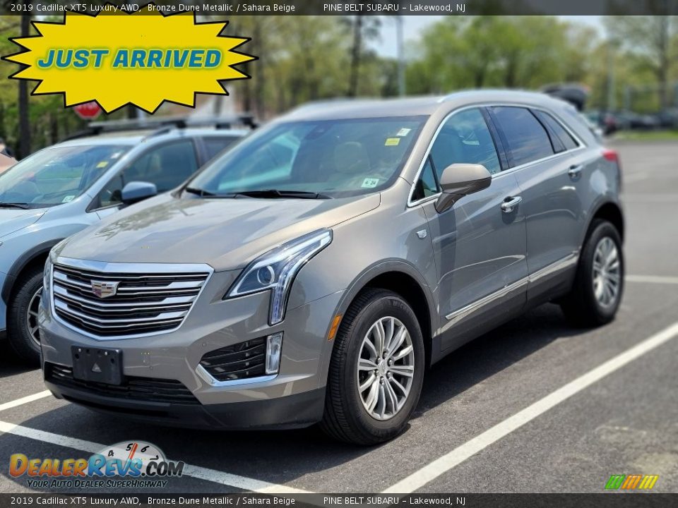 2019 Cadillac XT5 Luxury AWD Bronze Dune Metallic / Sahara Beige Photo #1