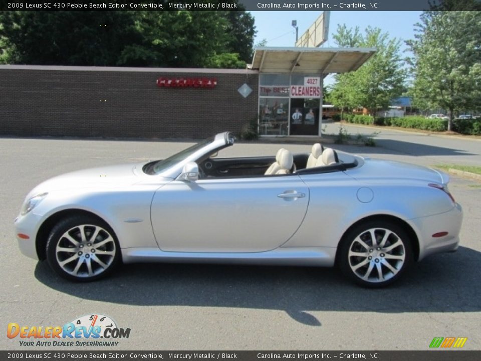 Mercury Metallic 2009 Lexus SC 430 Pebble Beach Edition Convertible Photo #7