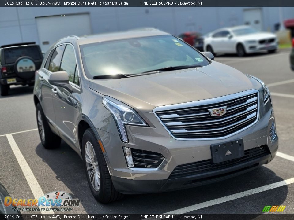 2019 Cadillac XT5 Luxury AWD Bronze Dune Metallic / Sahara Beige Photo #3