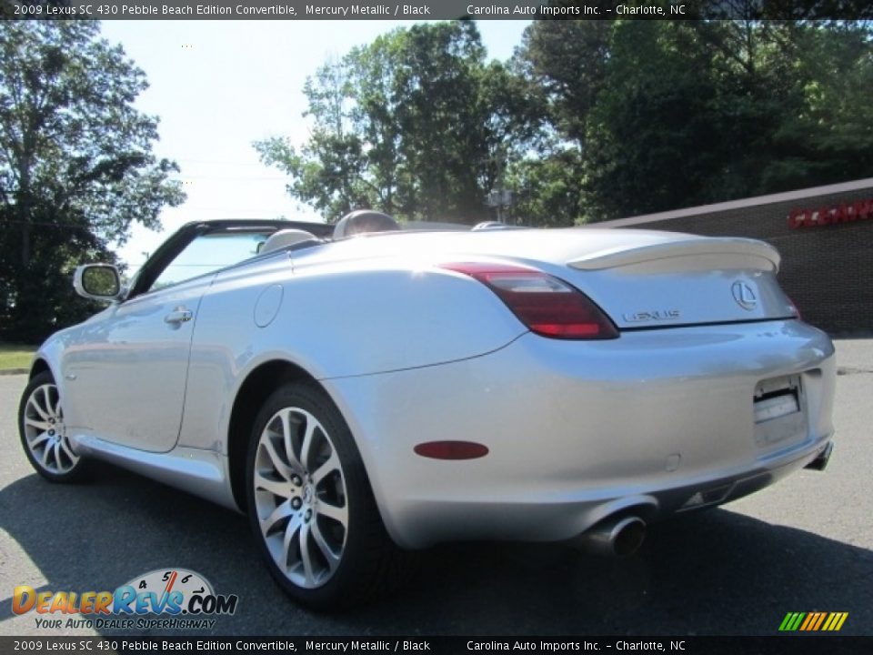 Mercury Metallic 2009 Lexus SC 430 Pebble Beach Edition Convertible Photo #8