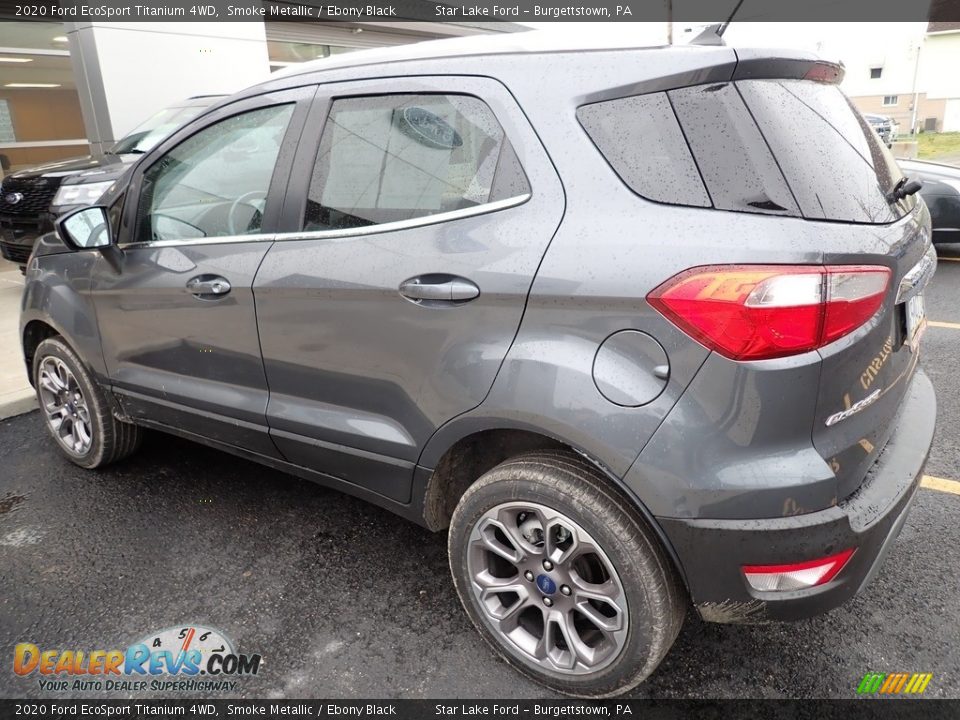 2020 Ford EcoSport Titanium 4WD Smoke Metallic / Ebony Black Photo #2