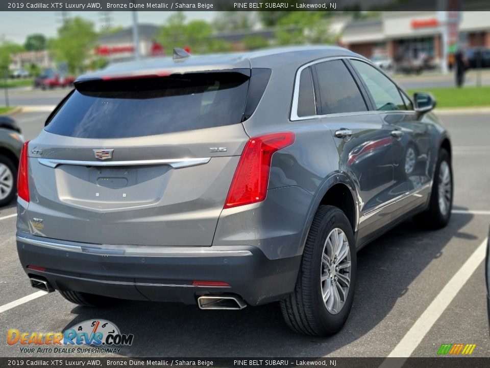 2019 Cadillac XT5 Luxury AWD Bronze Dune Metallic / Sahara Beige Photo #5