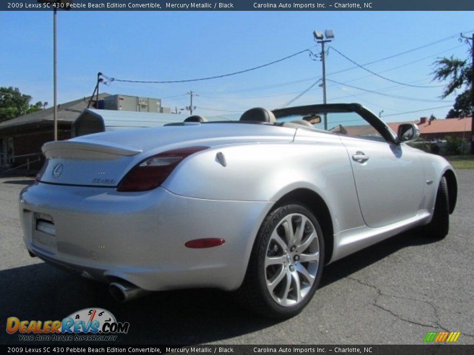 Mercury Metallic 2009 Lexus SC 430 Pebble Beach Edition Convertible Photo #10