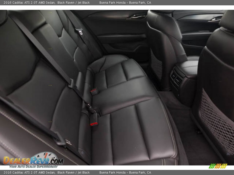 Rear Seat of 2016 Cadillac ATS 2.0T AWD Sedan Photo #21