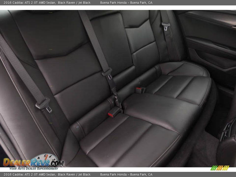 Rear Seat of 2016 Cadillac ATS 2.0T AWD Sedan Photo #22
