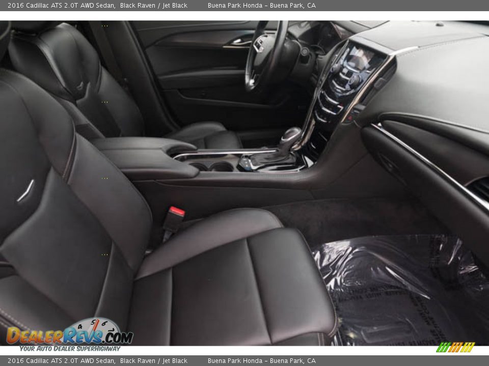 Front Seat of 2016 Cadillac ATS 2.0T AWD Sedan Photo #23