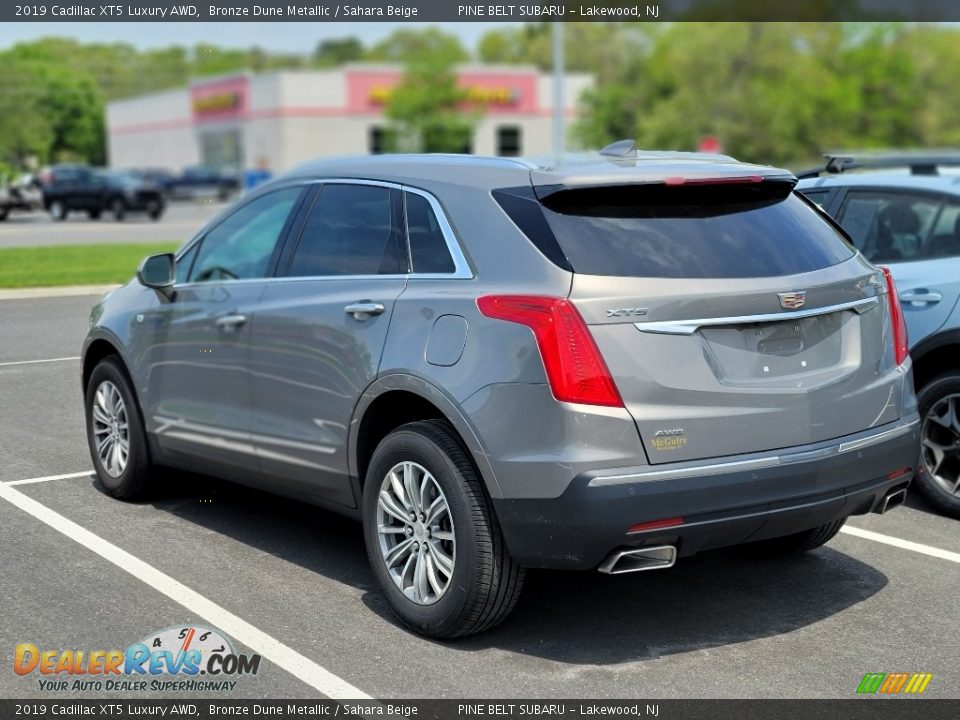 2019 Cadillac XT5 Luxury AWD Bronze Dune Metallic / Sahara Beige Photo #7