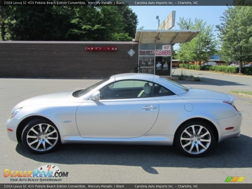 Mercury Metallic 2009 Lexus SC 430 Pebble Beach Edition Convertible Photo #13