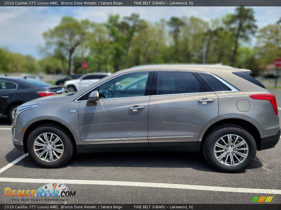 2019 Cadillac XT5 Luxury AWD Bronze Dune Metallic / Sahara Beige Photo #8