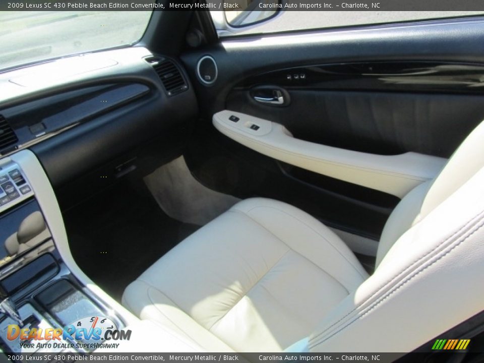 Front Seat of 2009 Lexus SC 430 Pebble Beach Edition Convertible Photo #17