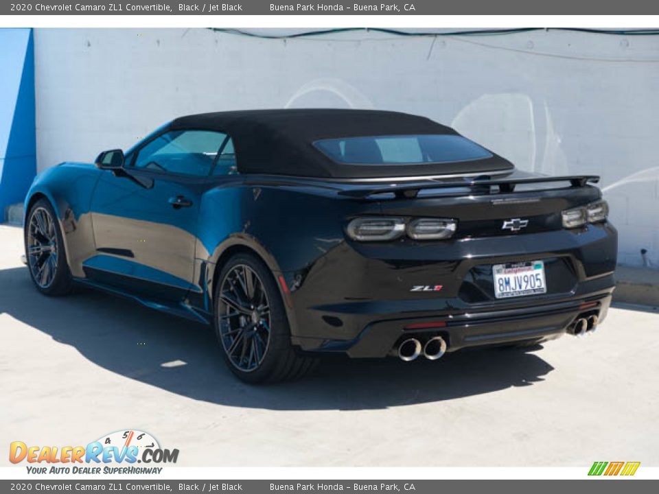 2020 Chevrolet Camaro ZL1 Convertible Black / Jet Black Photo #2