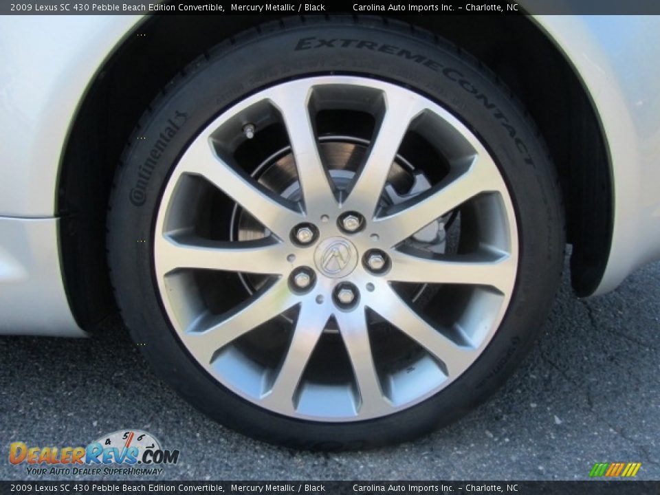 2009 Lexus SC 430 Pebble Beach Edition Convertible Wheel Photo #26