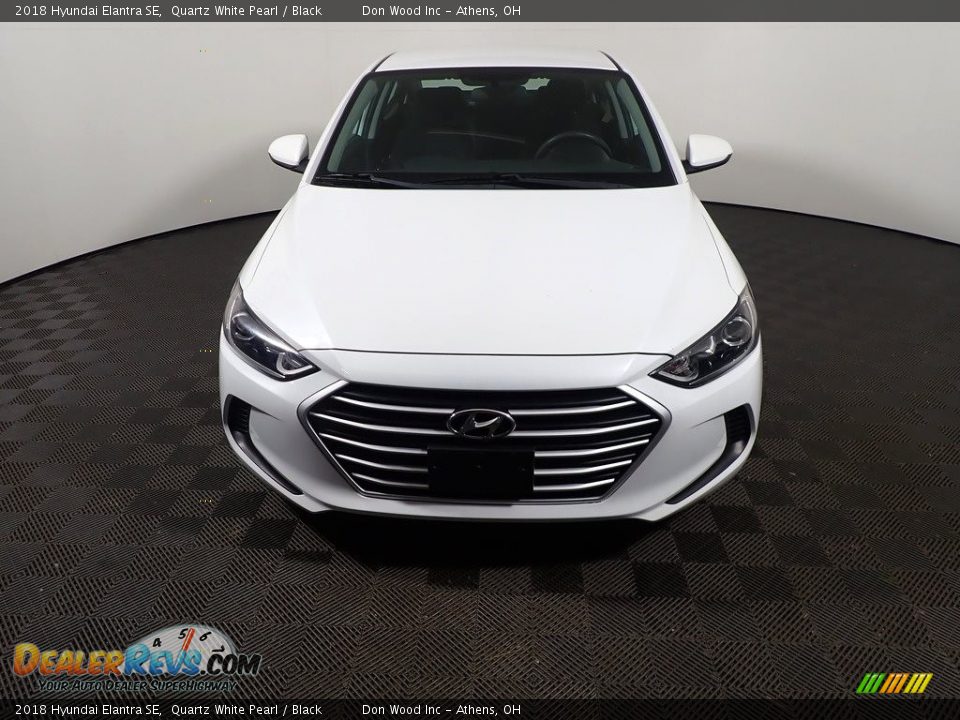 2018 Hyundai Elantra SE Quartz White Pearl / Black Photo #5