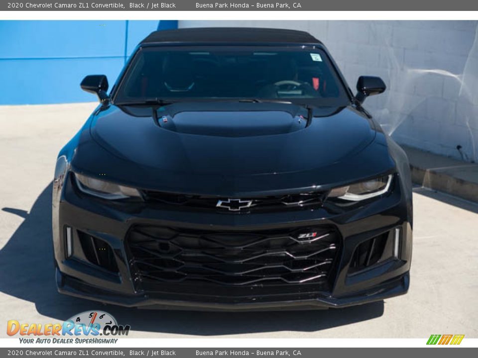 2020 Chevrolet Camaro ZL1 Convertible Black / Jet Black Photo #7