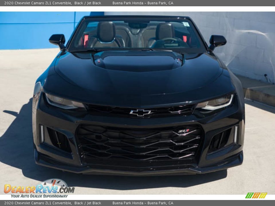 2020 Chevrolet Camaro ZL1 Convertible Black / Jet Black Photo #8