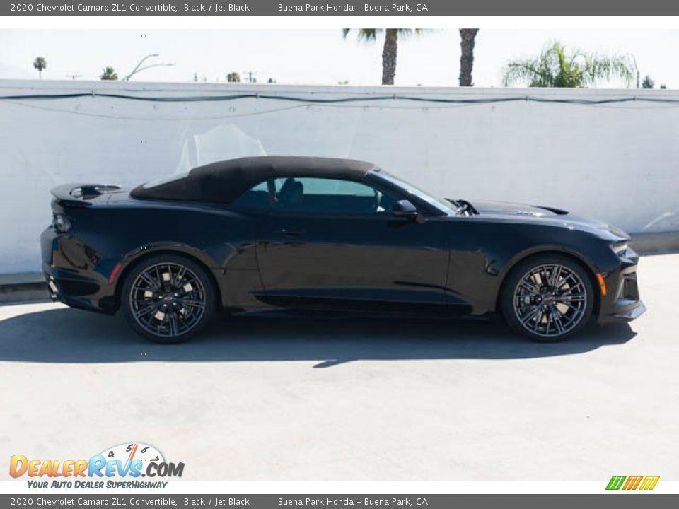 2020 Chevrolet Camaro ZL1 Convertible Black / Jet Black Photo #11