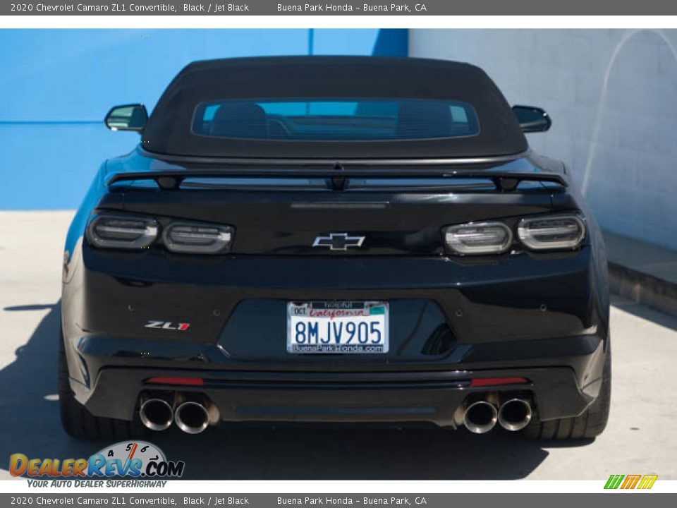 2020 Chevrolet Camaro ZL1 Convertible Black / Jet Black Photo #12