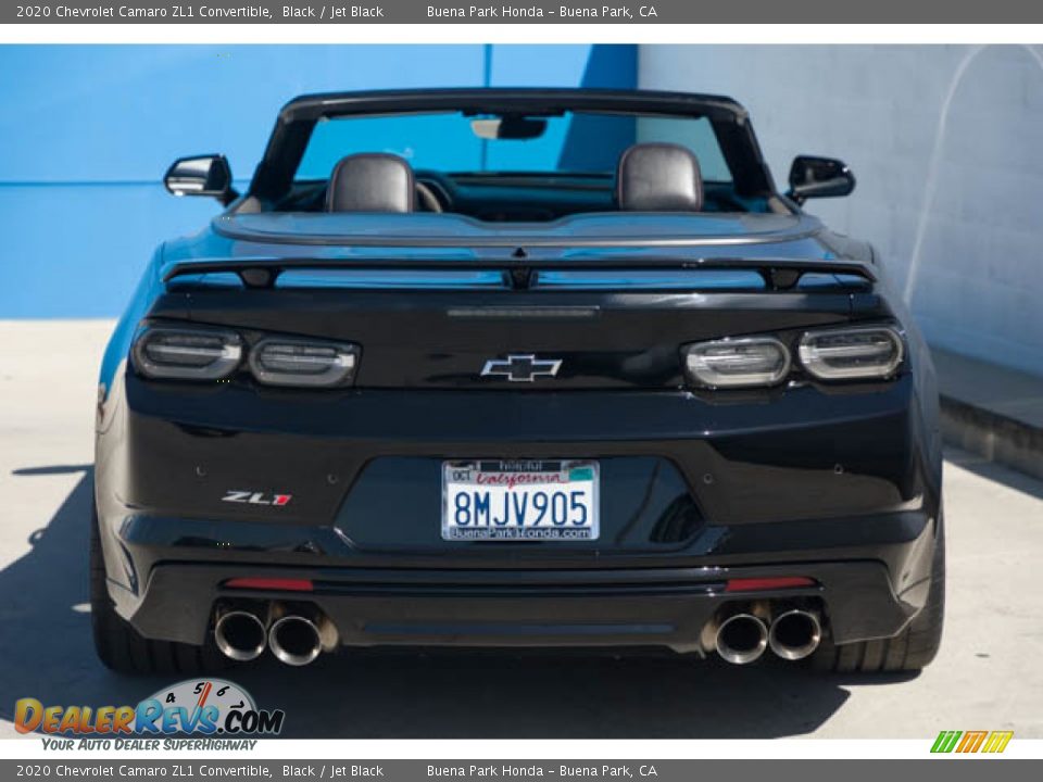 2020 Chevrolet Camaro ZL1 Convertible Black / Jet Black Photo #13