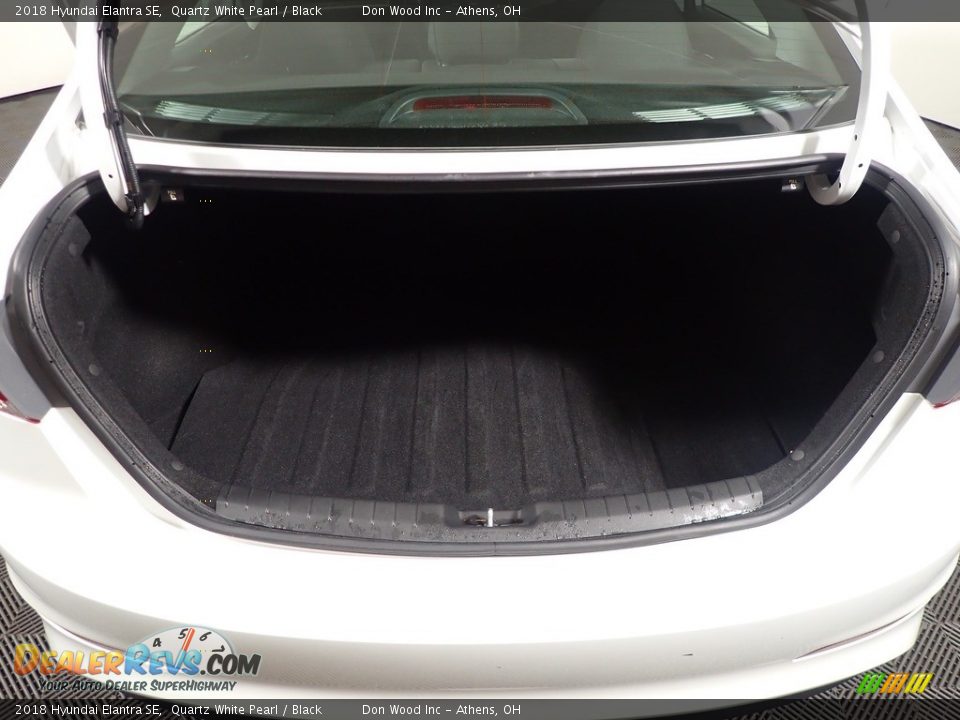 2018 Hyundai Elantra SE Quartz White Pearl / Black Photo #15