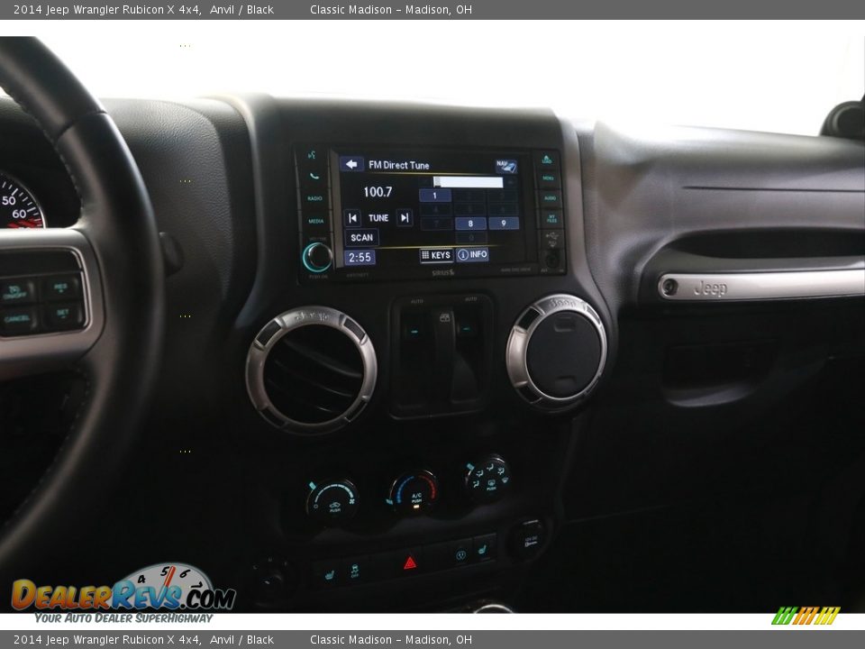 2014 Jeep Wrangler Rubicon X 4x4 Anvil / Black Photo #9