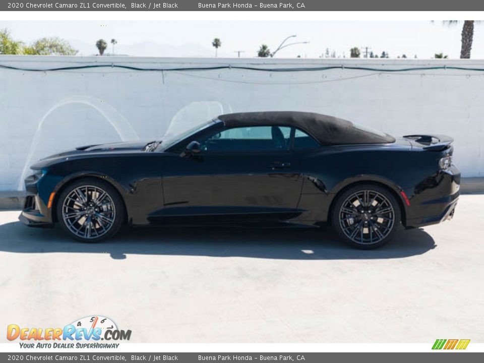 2020 Chevrolet Camaro ZL1 Convertible Black / Jet Black Photo #18