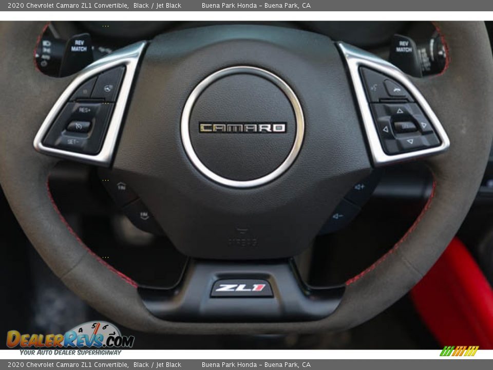 2020 Chevrolet Camaro ZL1 Convertible Steering Wheel Photo #19