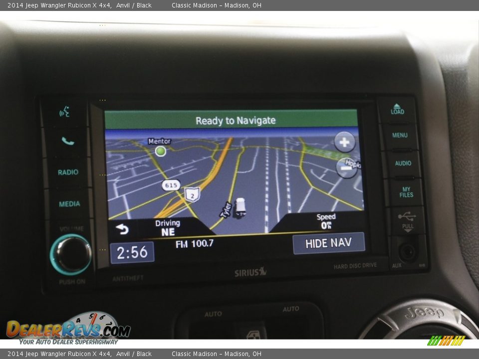 2014 Jeep Wrangler Rubicon X 4x4 Anvil / Black Photo #11