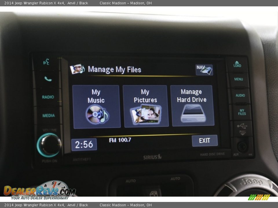 2014 Jeep Wrangler Rubicon X 4x4 Anvil / Black Photo #12