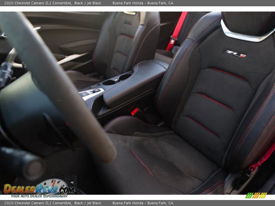 Front Seat of 2020 Chevrolet Camaro ZL1 Convertible Photo #20