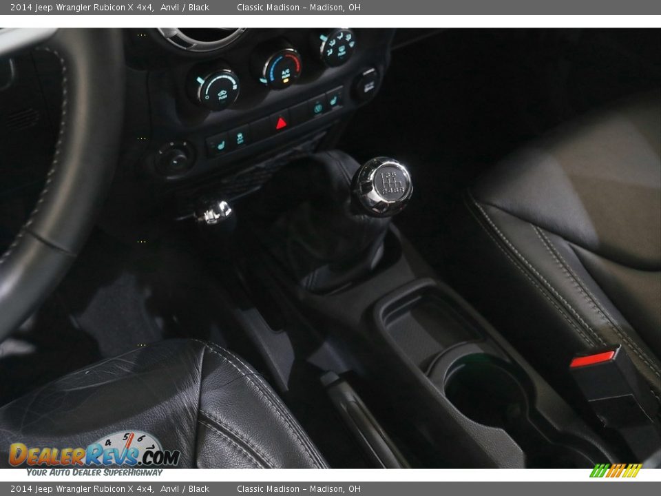 2014 Jeep Wrangler Rubicon X 4x4 Anvil / Black Photo #13