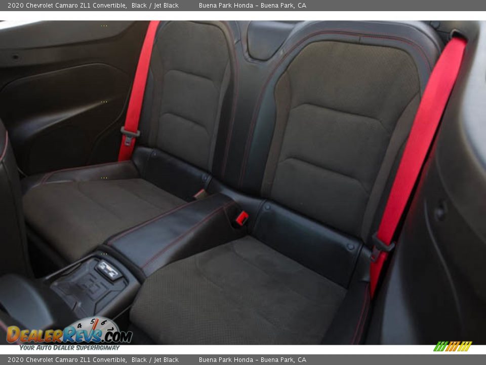 Rear Seat of 2020 Chevrolet Camaro ZL1 Convertible Photo #21