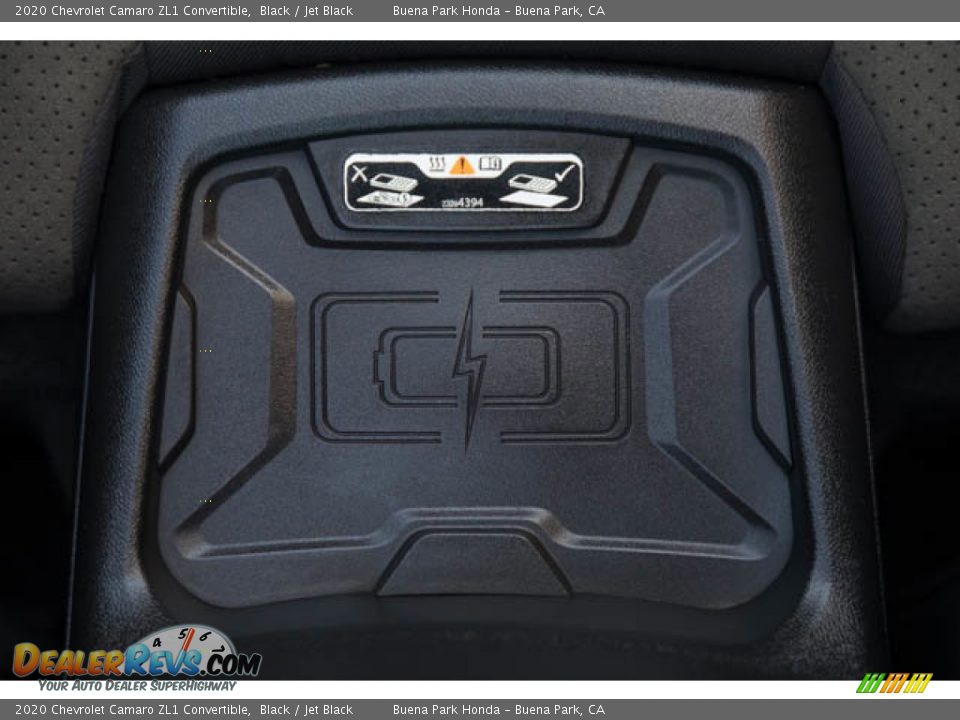 2020 Chevrolet Camaro ZL1 Convertible Black / Jet Black Photo #22