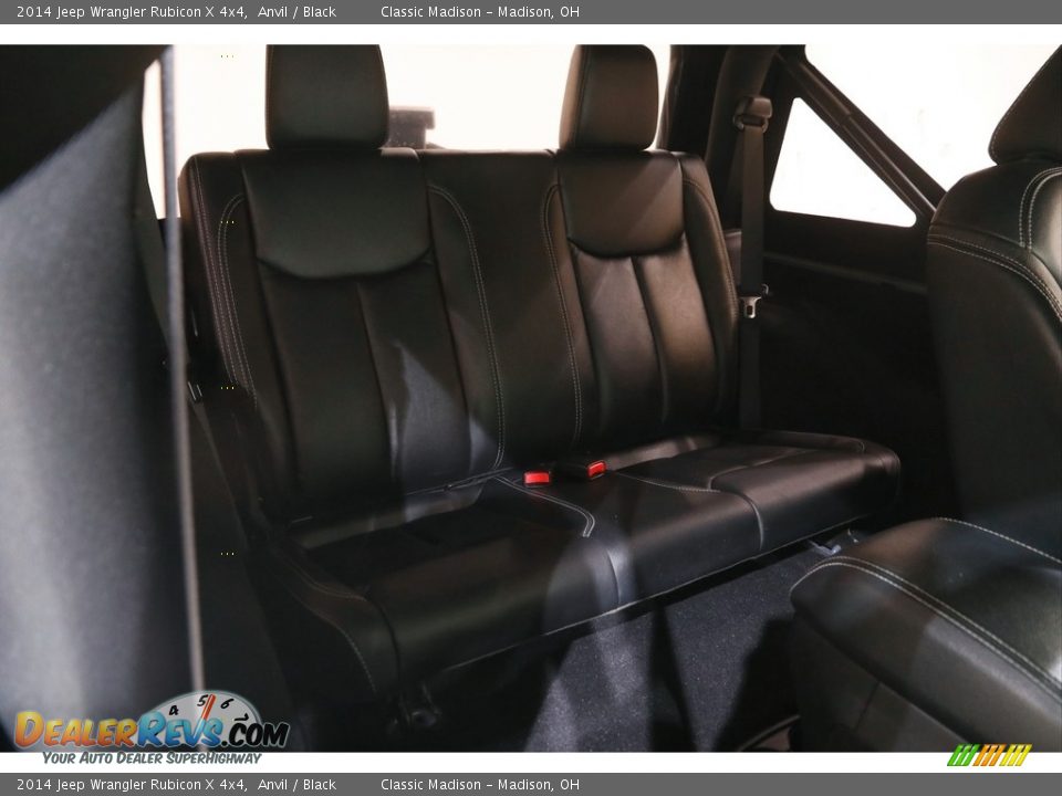 2014 Jeep Wrangler Rubicon X 4x4 Anvil / Black Photo #15