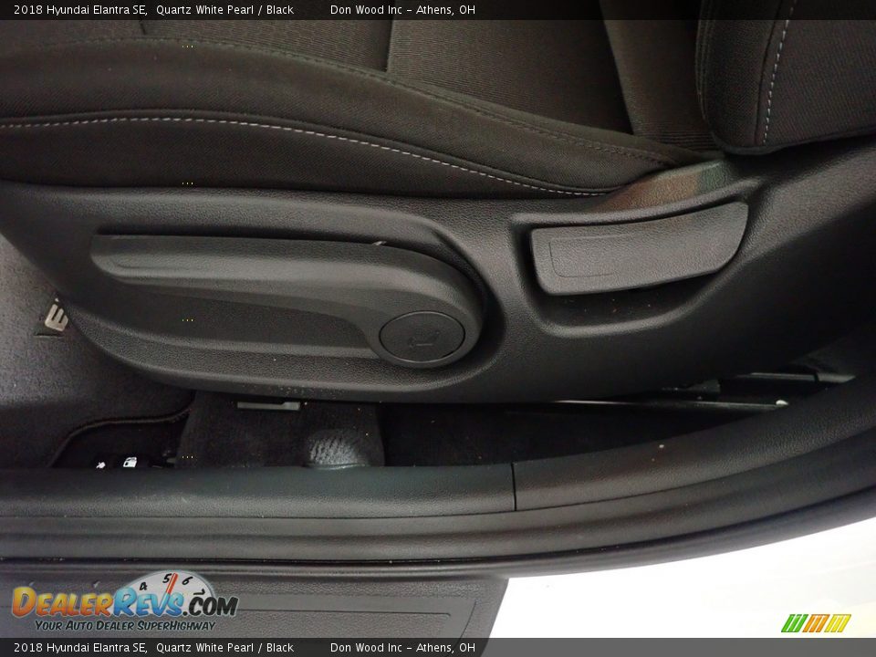 2018 Hyundai Elantra SE Quartz White Pearl / Black Photo #23