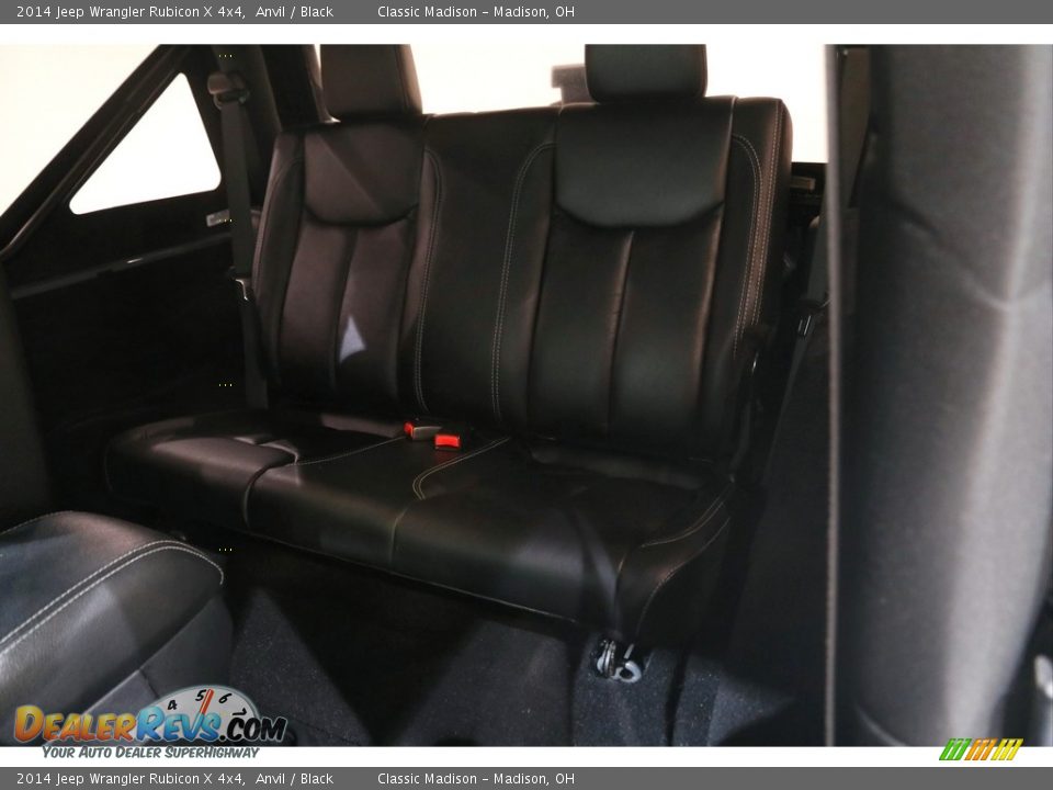 2014 Jeep Wrangler Rubicon X 4x4 Anvil / Black Photo #16