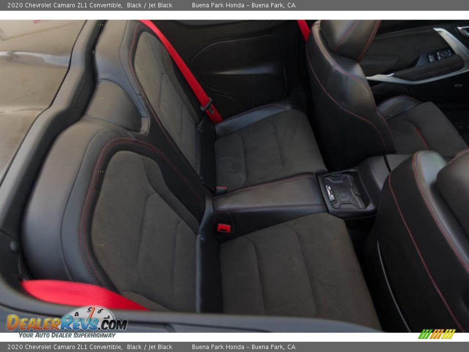 Rear Seat of 2020 Chevrolet Camaro ZL1 Convertible Photo #25