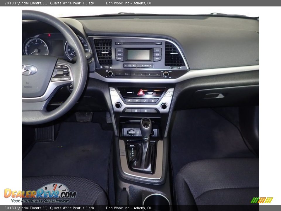 2018 Hyundai Elantra SE Quartz White Pearl / Black Photo #25