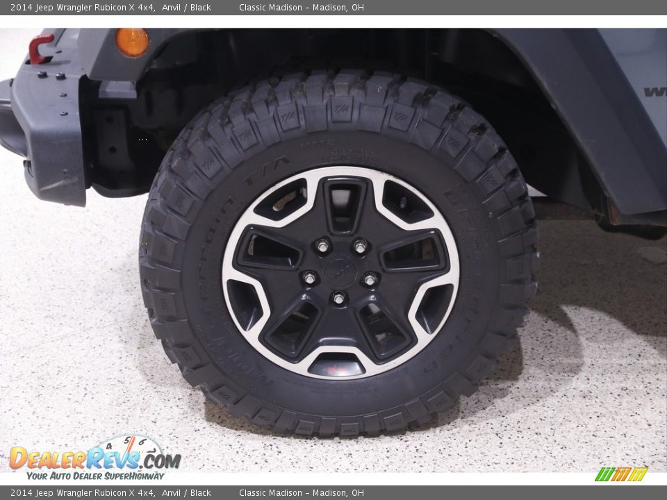2014 Jeep Wrangler Rubicon X 4x4 Wheel Photo #19