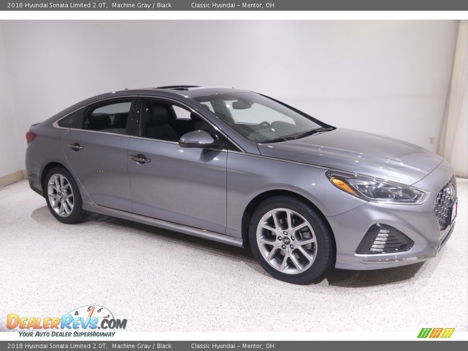 Machine Gray 2018 Hyundai Sonata Limited 2.0T Photo #1