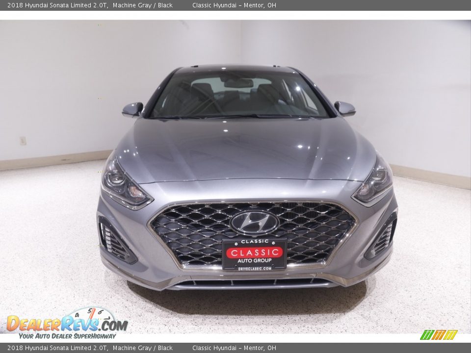 2018 Hyundai Sonata Limited 2.0T Machine Gray / Black Photo #2