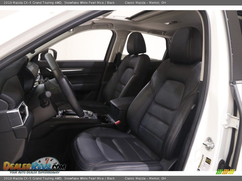 2019 Mazda CX-5 Grand Touring AWD Snowflake White Pearl Mica / Black Photo #5