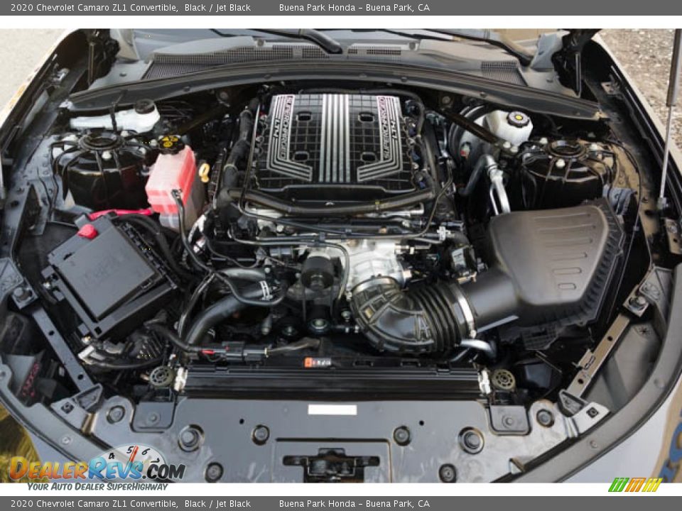 2020 Chevrolet Camaro ZL1 Convertible 6.2 Liter Supercharged DI OHV 16-Valve VVT LT4 V8 Engine Photo #35