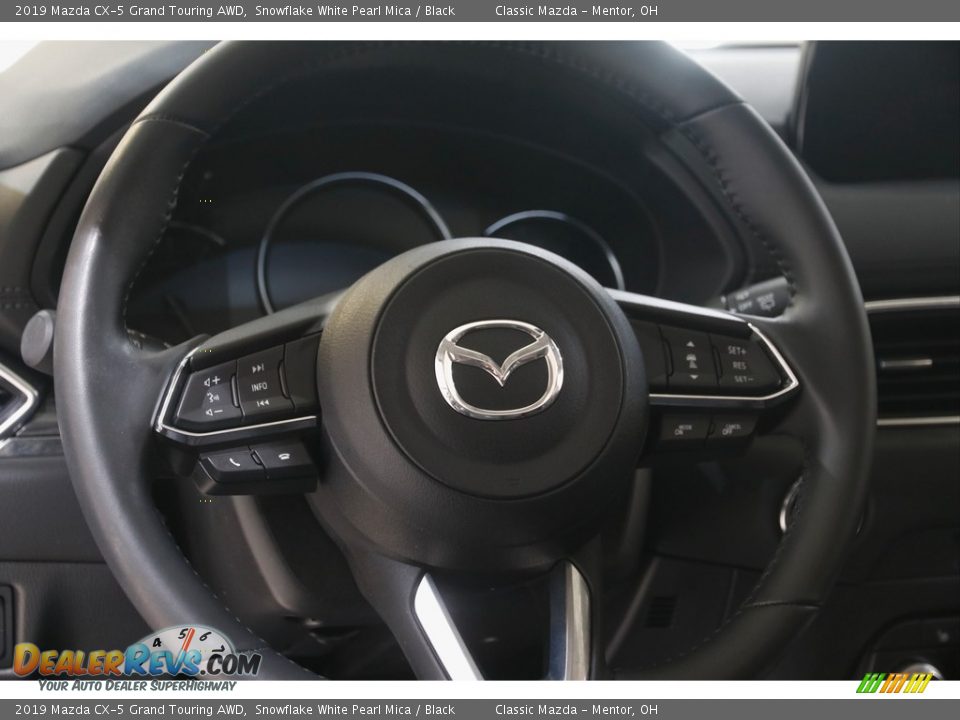 2019 Mazda CX-5 Grand Touring AWD Snowflake White Pearl Mica / Black Photo #7