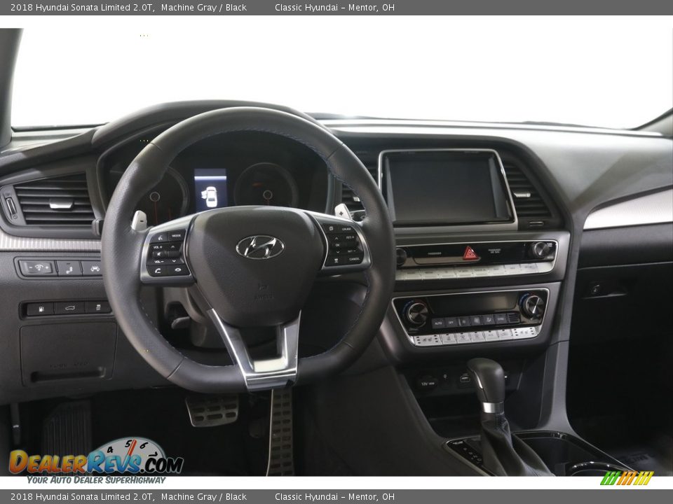 Dashboard of 2018 Hyundai Sonata Limited 2.0T Photo #6