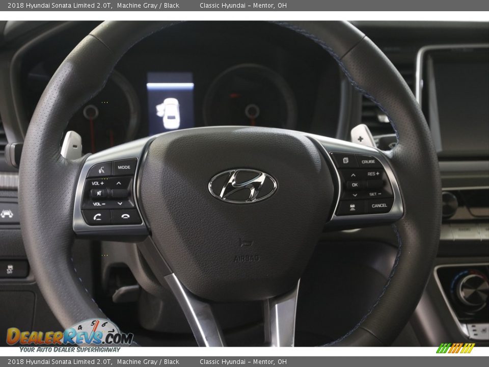 2018 Hyundai Sonata Limited 2.0T Steering Wheel Photo #7
