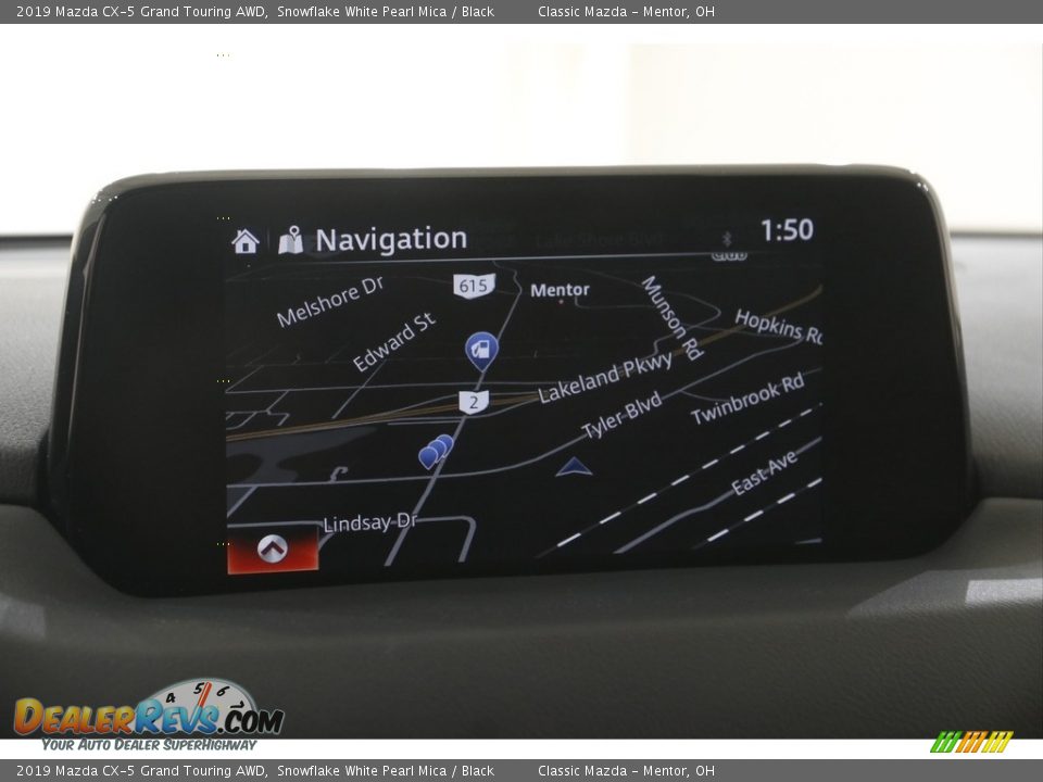 2019 Mazda CX-5 Grand Touring AWD Snowflake White Pearl Mica / Black Photo #10
