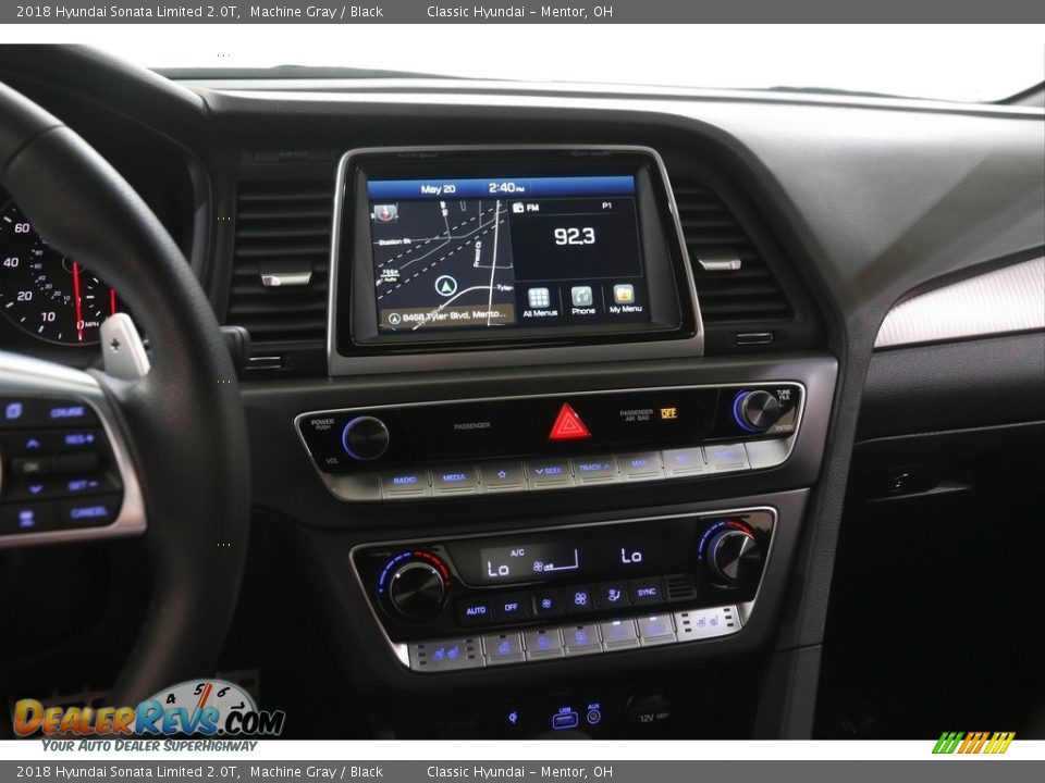 Controls of 2018 Hyundai Sonata Limited 2.0T Photo #9