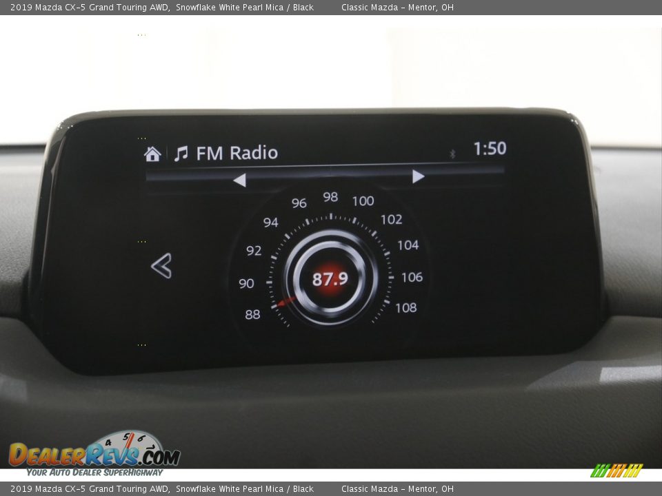 2019 Mazda CX-5 Grand Touring AWD Snowflake White Pearl Mica / Black Photo #12