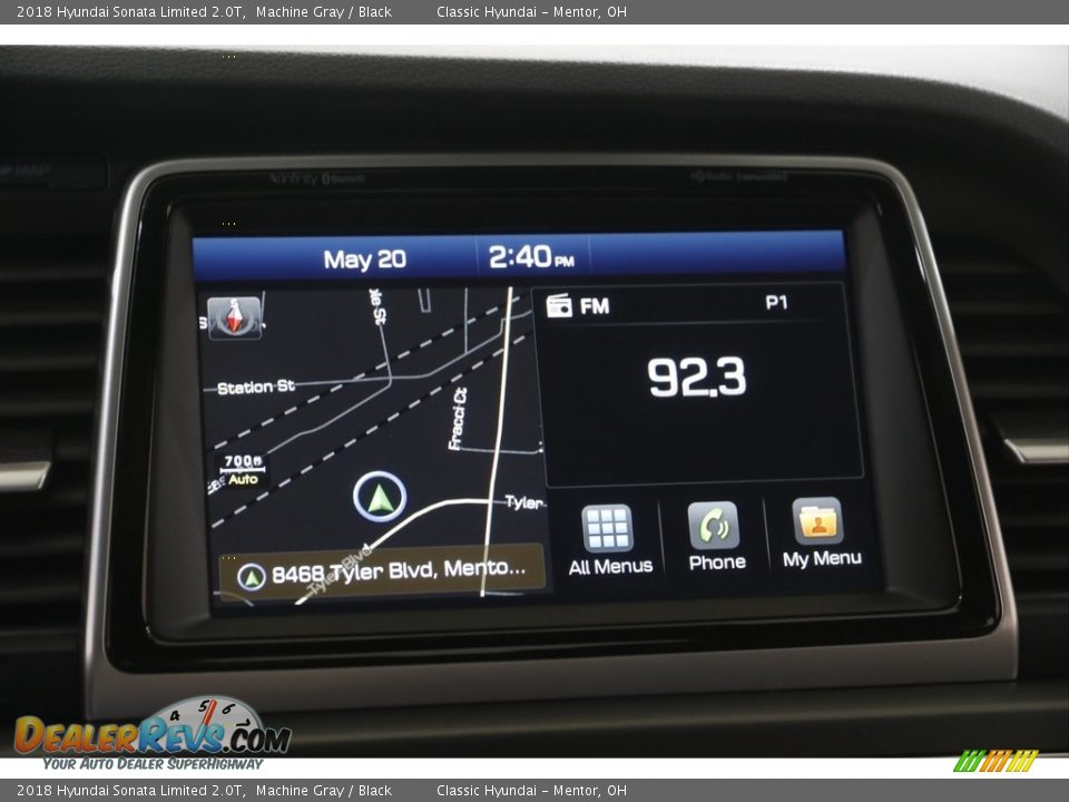 Controls of 2018 Hyundai Sonata Limited 2.0T Photo #10